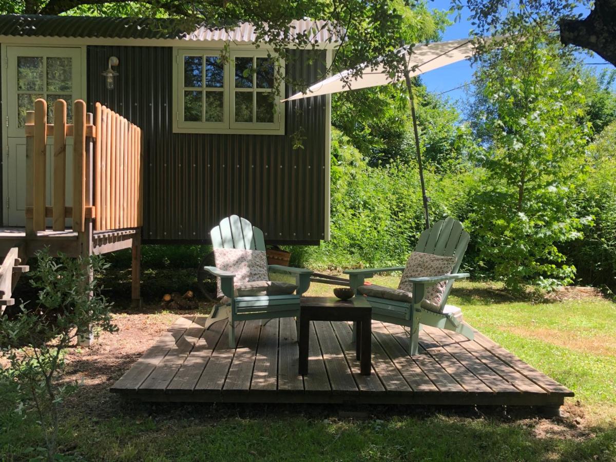 The Dordogne Huts With Private Pool And Jacuzzi Villa Payzac  Exterior photo